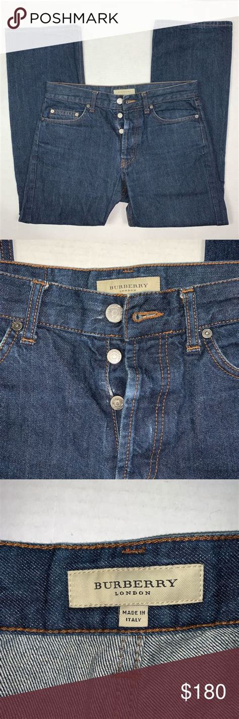 burberry london jeans for men